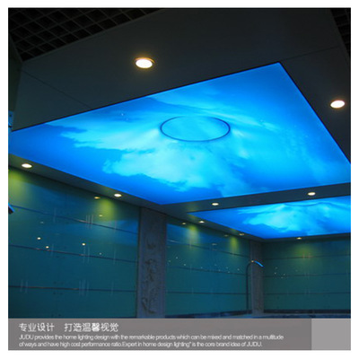 【软膜天花 透光膜 拉膜天花 B级防火膜材料】价格,厂家,图片,其他吊顶材料,武汉市江岸区鼎益工艺装饰部-