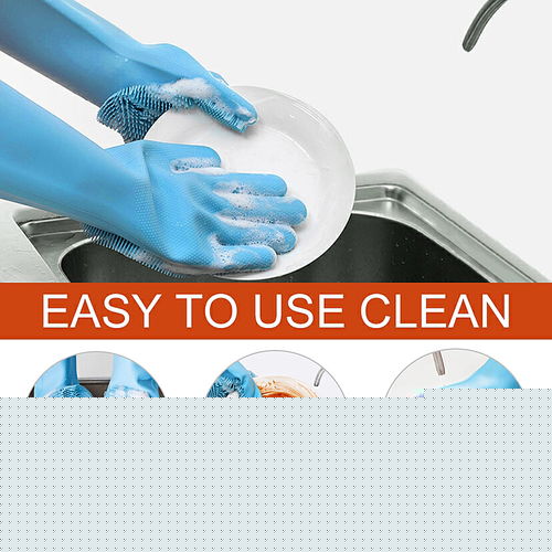 5款厨房多功能硅胶手套 亚马逊产品套图设计