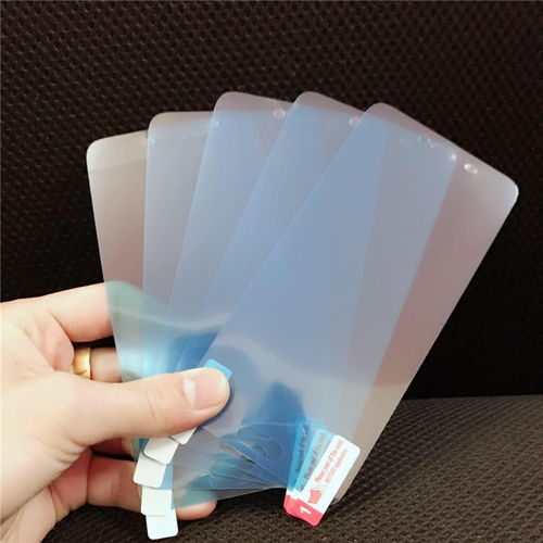 小米5纳米防爆软膜mi5x高清保护膜红米note5超薄透明屏幕非钢化膜