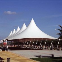 运城膜结构景观 软拉膜打造现代公园与城市空间之美